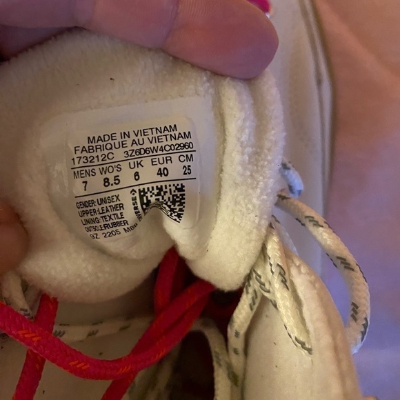 Converse Chuck Taylor nubuck crafted boot womens 8.5 in egret - Picture 7 of 7